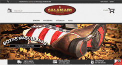 Desktop Screenshot of calamari.com.br