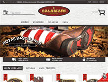 Tablet Screenshot of calamari.com.br